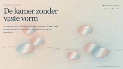 De kamer zonder vaste vorm