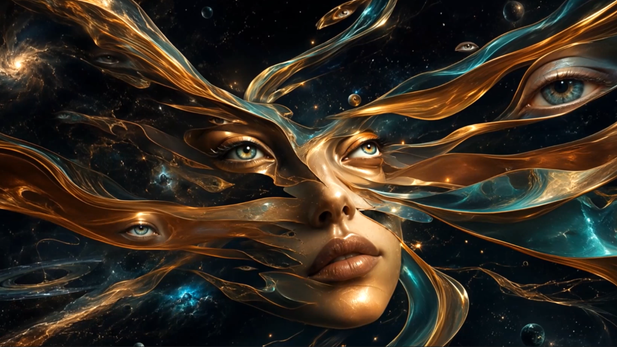De ogen van het universum